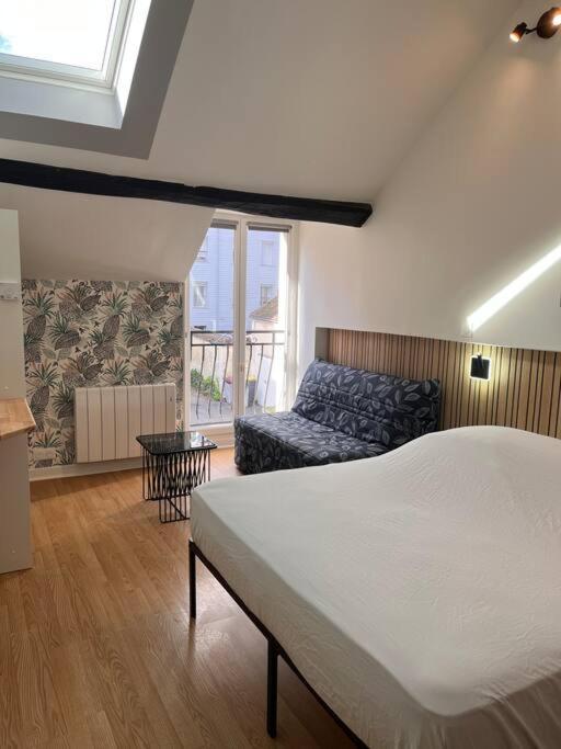 Studio Duplex Hypercentre Au Calme Avec Parking Fontainebleau Kültér fotó
