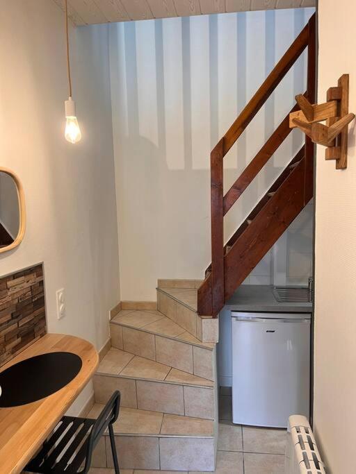 Studio Duplex Hypercentre Au Calme Avec Parking Fontainebleau Kültér fotó